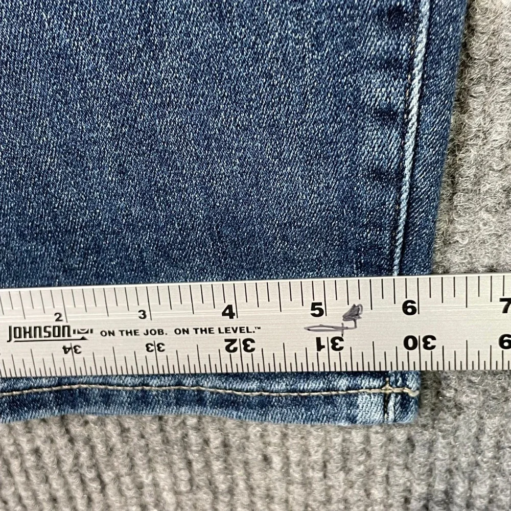 Lucky Brand Skinny Jeans Womens 12/31 Blue Medium Wash Stretch Mid Rise Denim